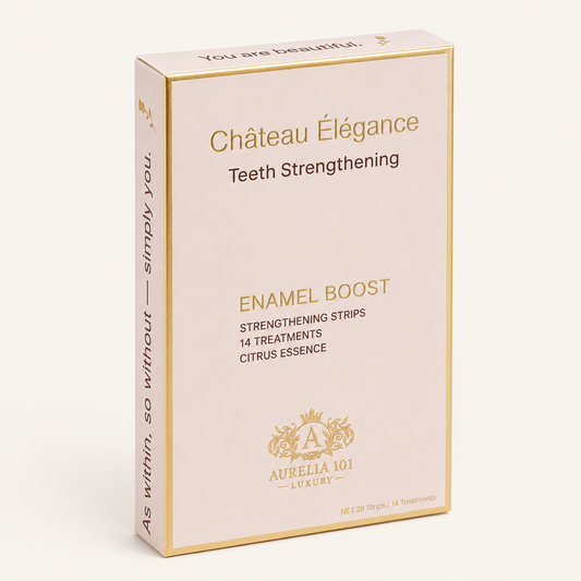 Château Élégance Enamel Boost Strengthening Strips – Citrus Essence
