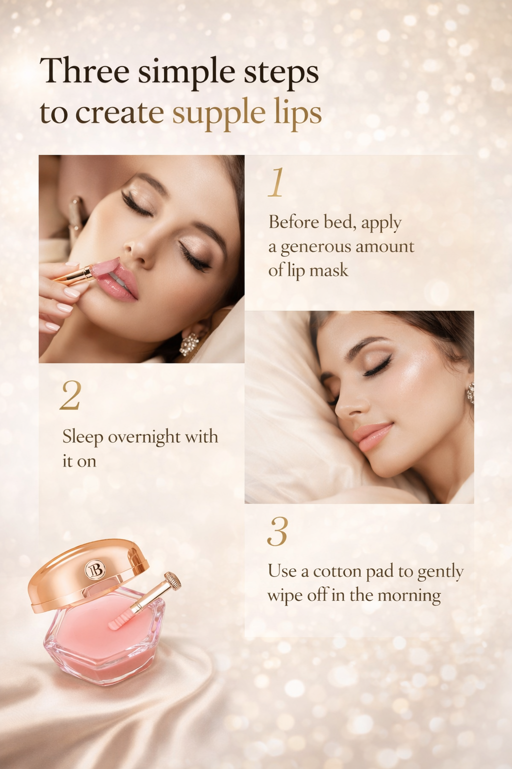 ÉCLAT DE LÈVRES™ – Luxury Lip Renewal Mask