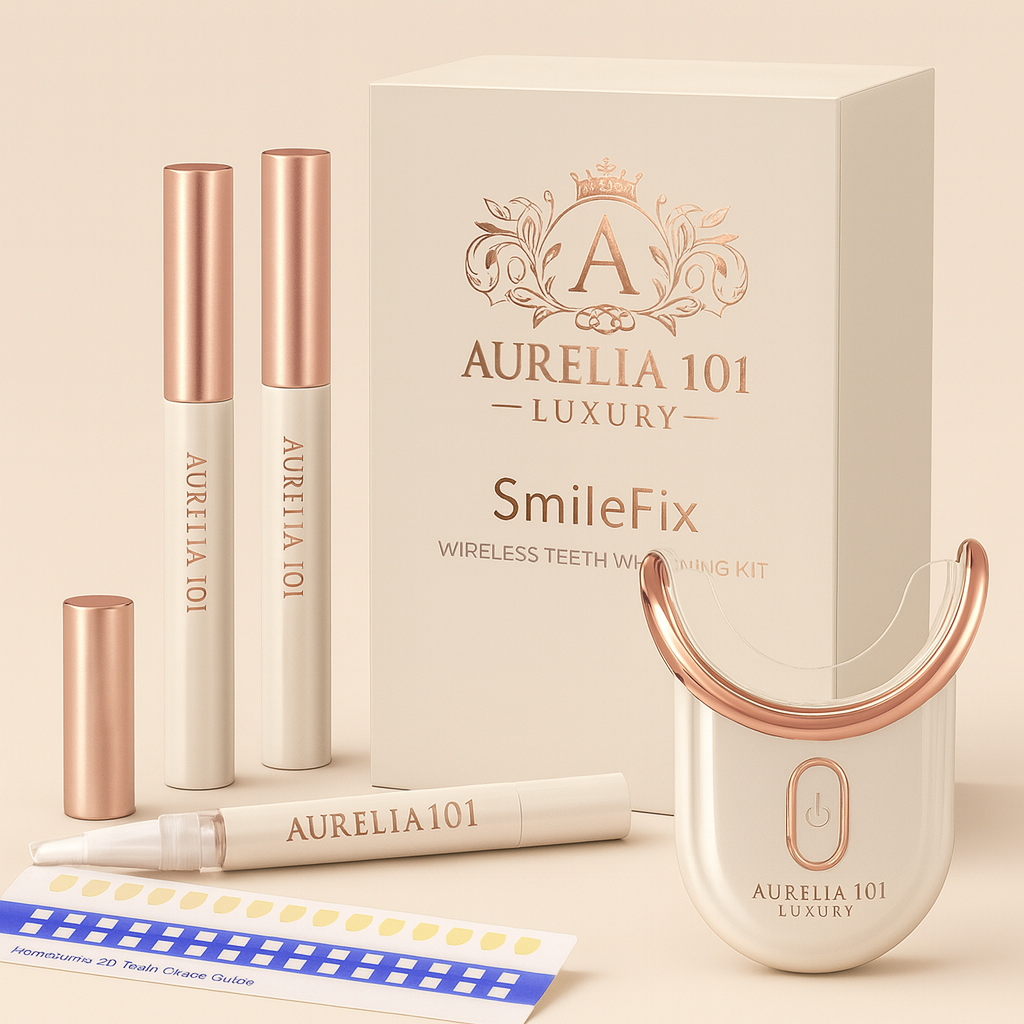 Élégance Radiance Whitening Kit – LED + 3 Pens (White Edition)