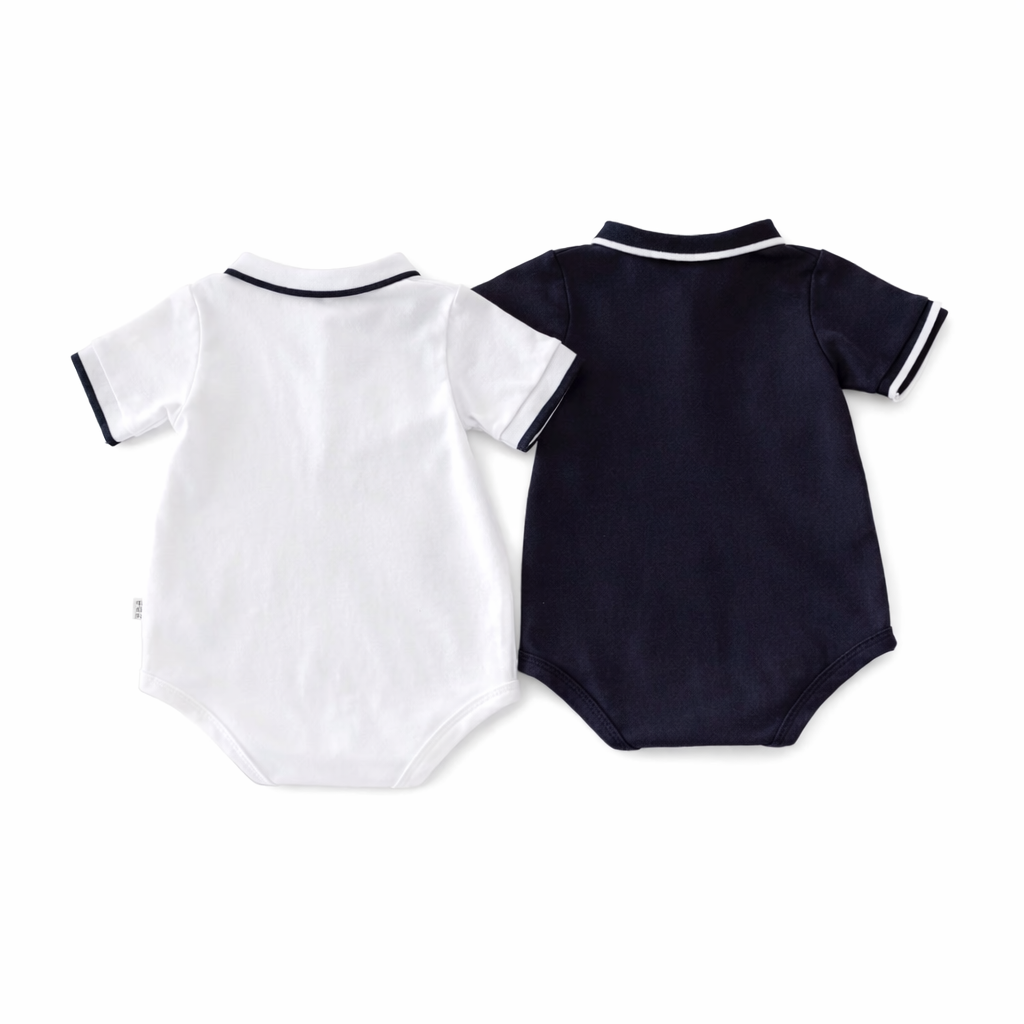 Le Petit Élégant – Baby Cotton Bodysuit
