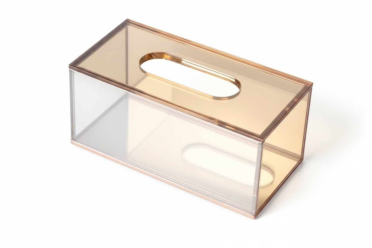 AMBRE / No.07 — RITUAL Crystal Tissue Box