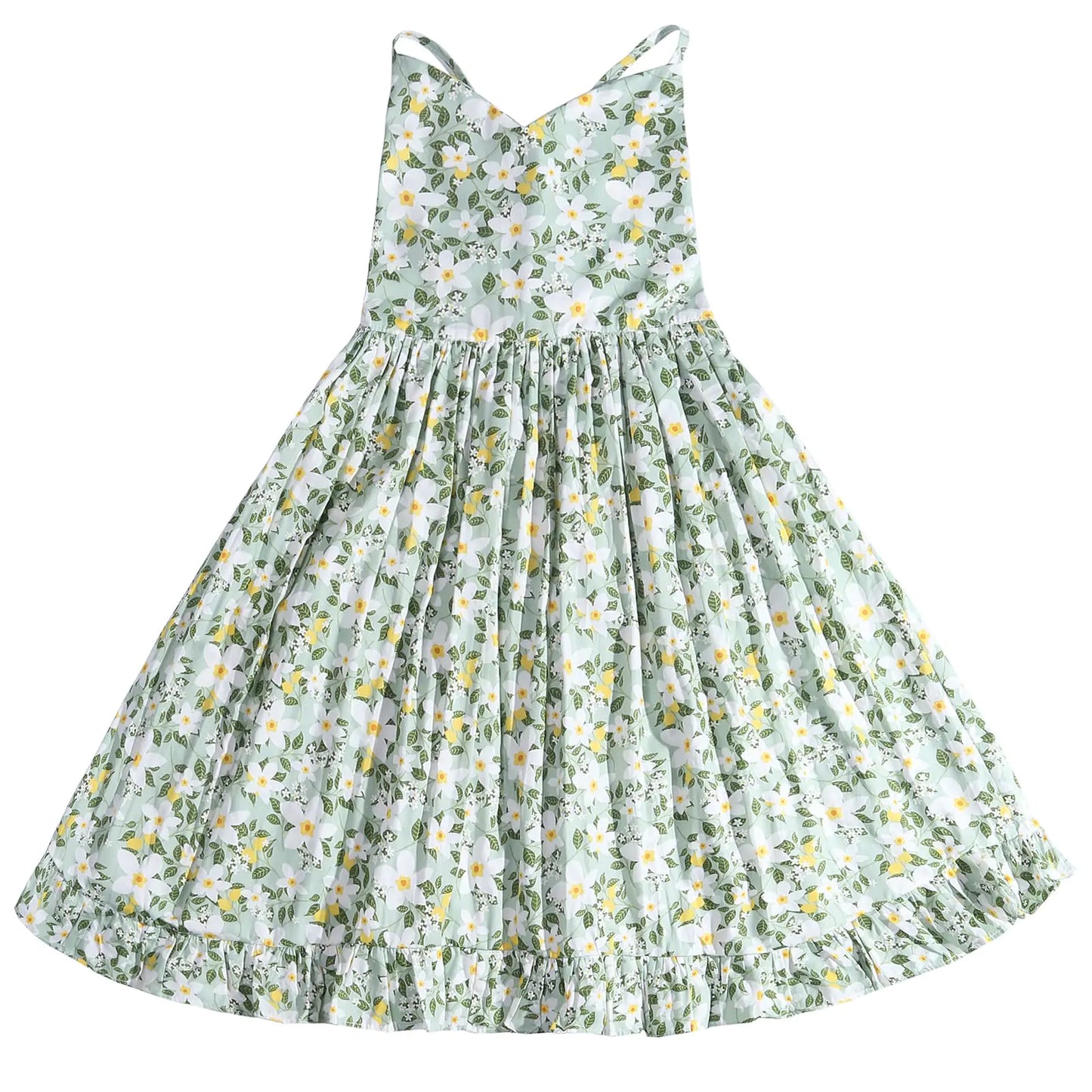 Château Élégance Bébé – Timeless Floral Summer Dress