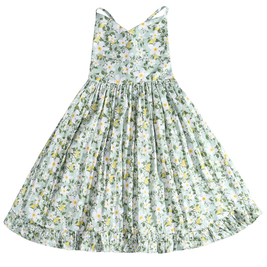 Château Élégance Bébé – Timeless Floral Summer Dress