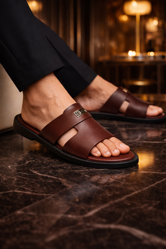 Sable Été - Leather Slide