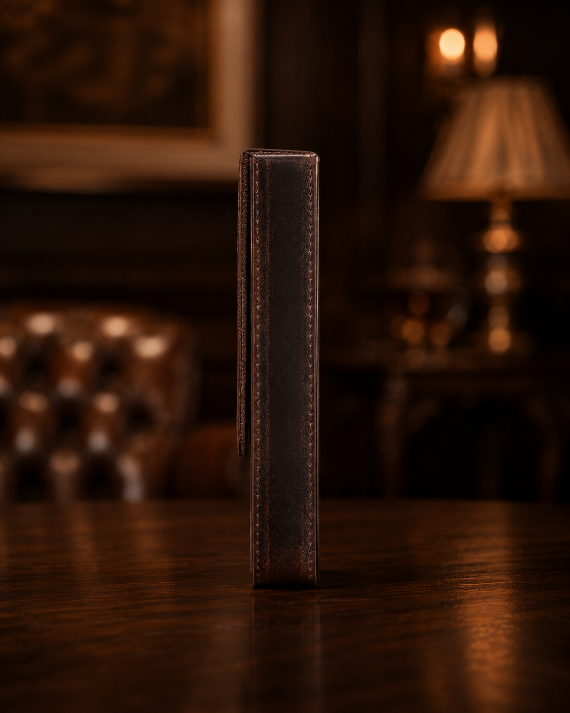 Château Élégance® Windsor Reserve™ – Men's Leather Travel Cigar Case