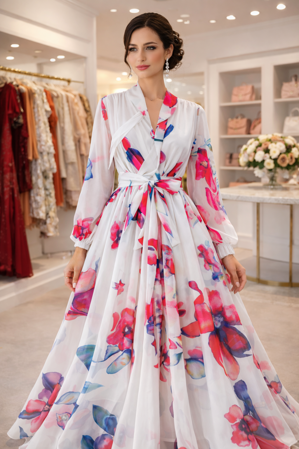 Robe Fleur de Brise – French Chiffon Daydress