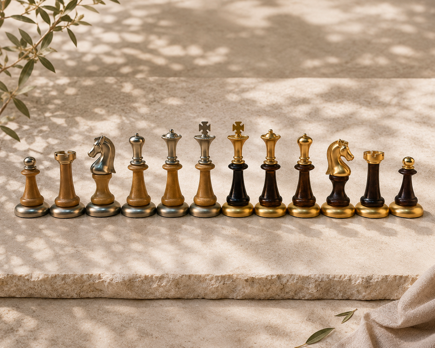 Château Élégance® Maison Héritage Chess Set