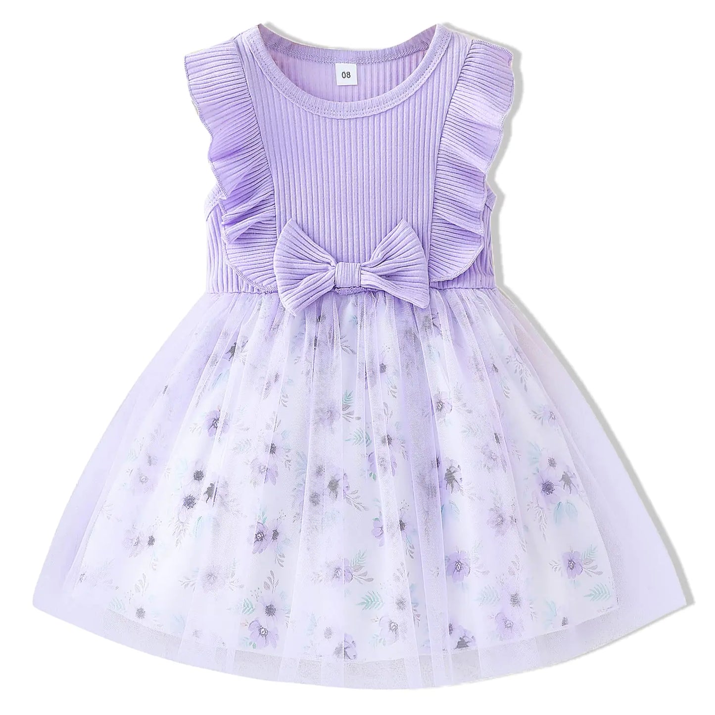 Château Élégance Bébé – Delicate Tulle Dress for Special Moments