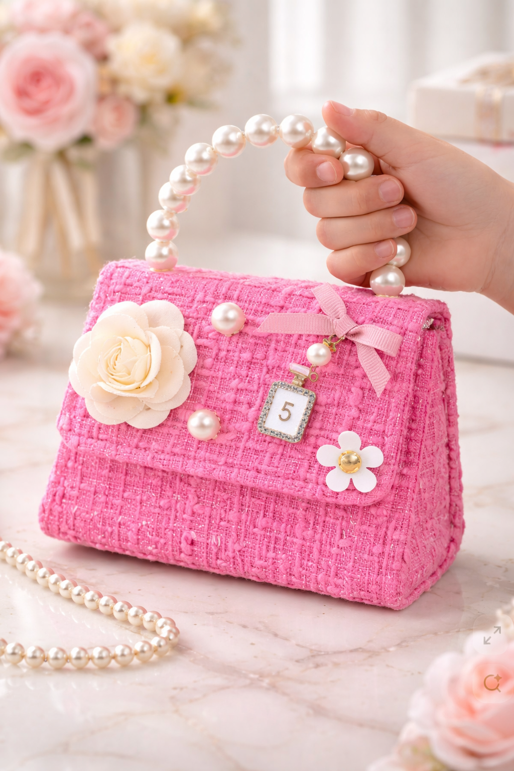 Petite Fleur Joséphine™ – Mini Crossbody Bag for Little Dreamers