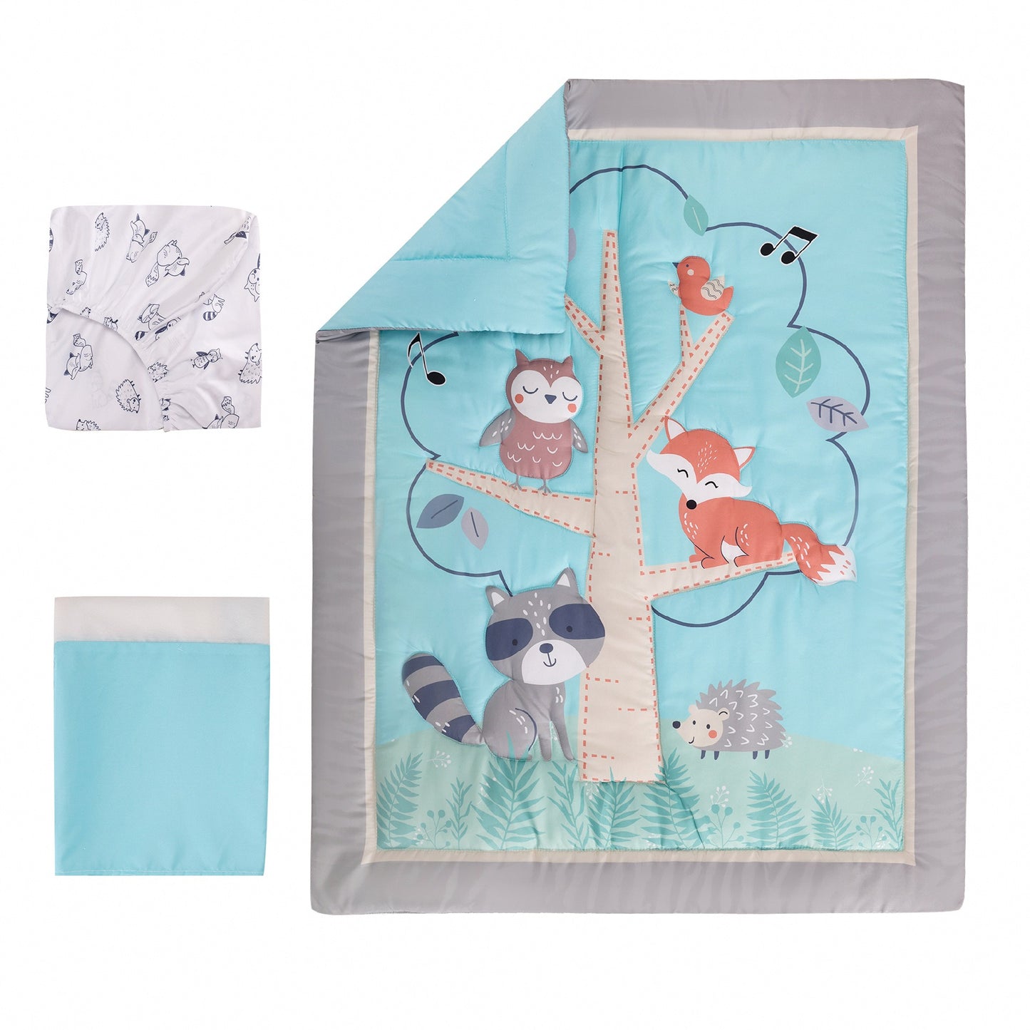 Château Élégance Bébé – Soft Crib Bedding Set for Baby (130 × 70 cm)