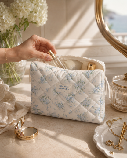 Maison Fleur™ Quilted Vanity Case