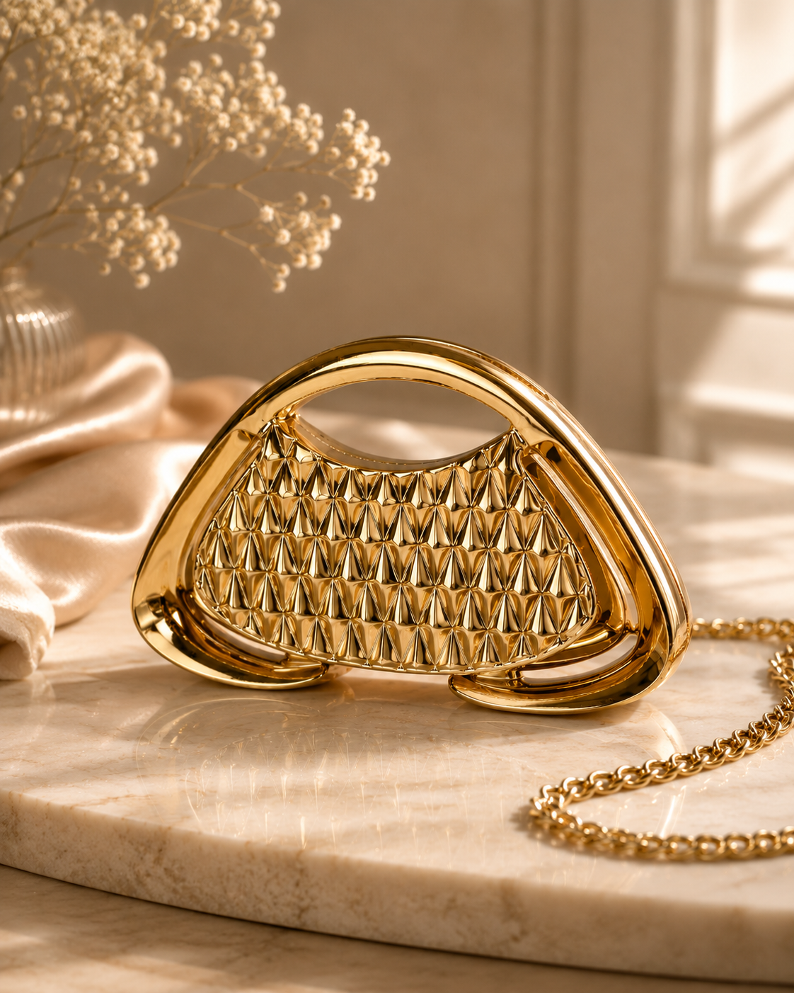 Château Élégance L’Arc Doré Evening Bag