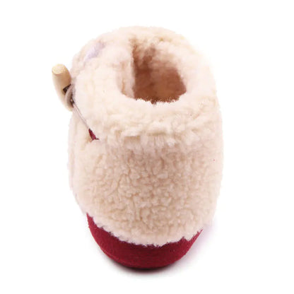 Château Élégance – Baby Winter Boots in Soft Shearling Look