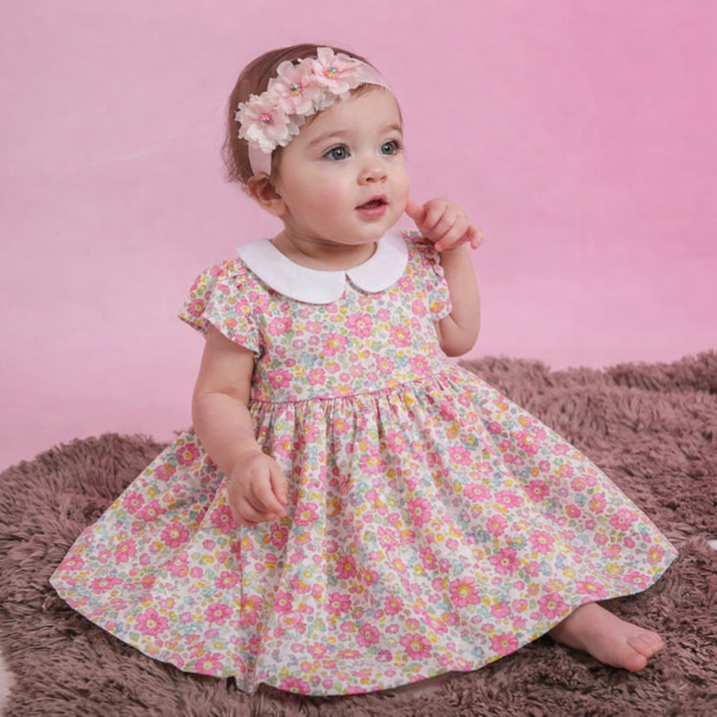 Petite Éloïse™ – Floral Cotton Dress