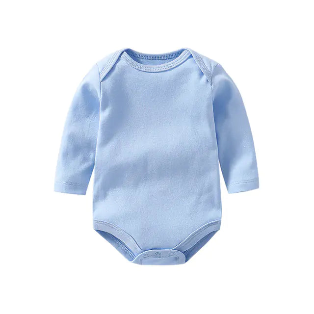 Petit Essentiel — Organic 100% Cotton Newborn Long Sleeve Romper