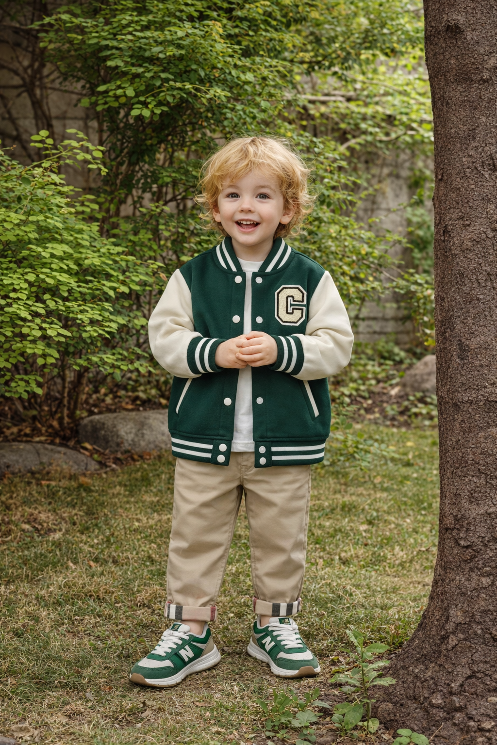 Le Petit Château – Children’s Varsity Jacket