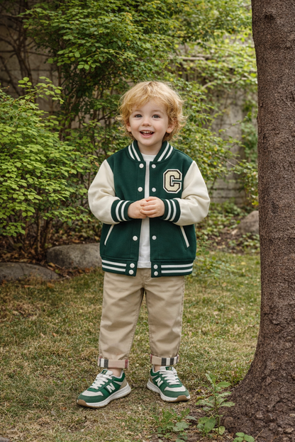 Le Petit Château – Children’s Varsity Jacket