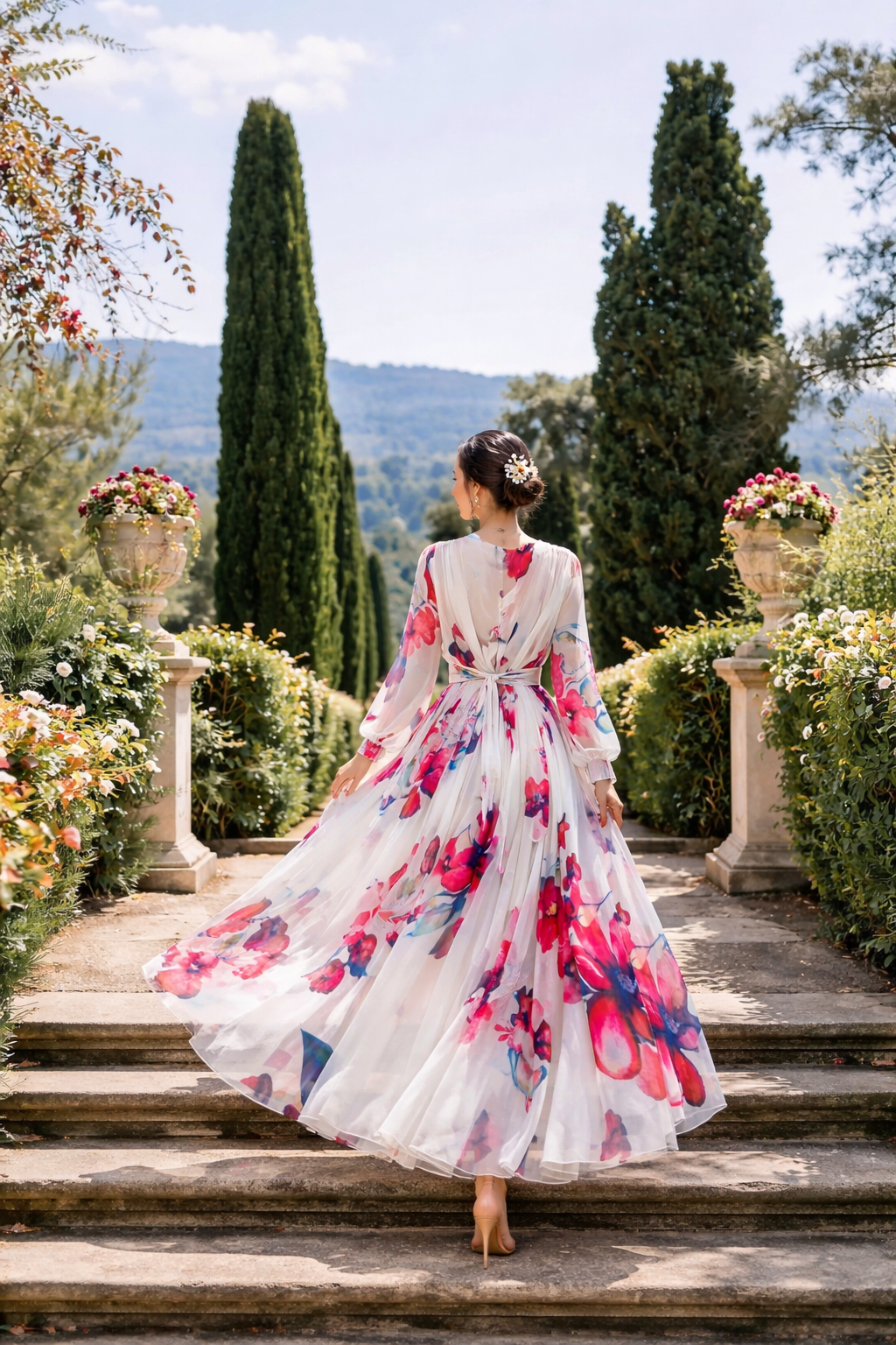 Robe Fleur de Brise – French Chiffon Daydress