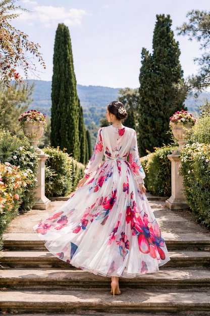 Robe Fleur de Brise – French Chiffon Daydress