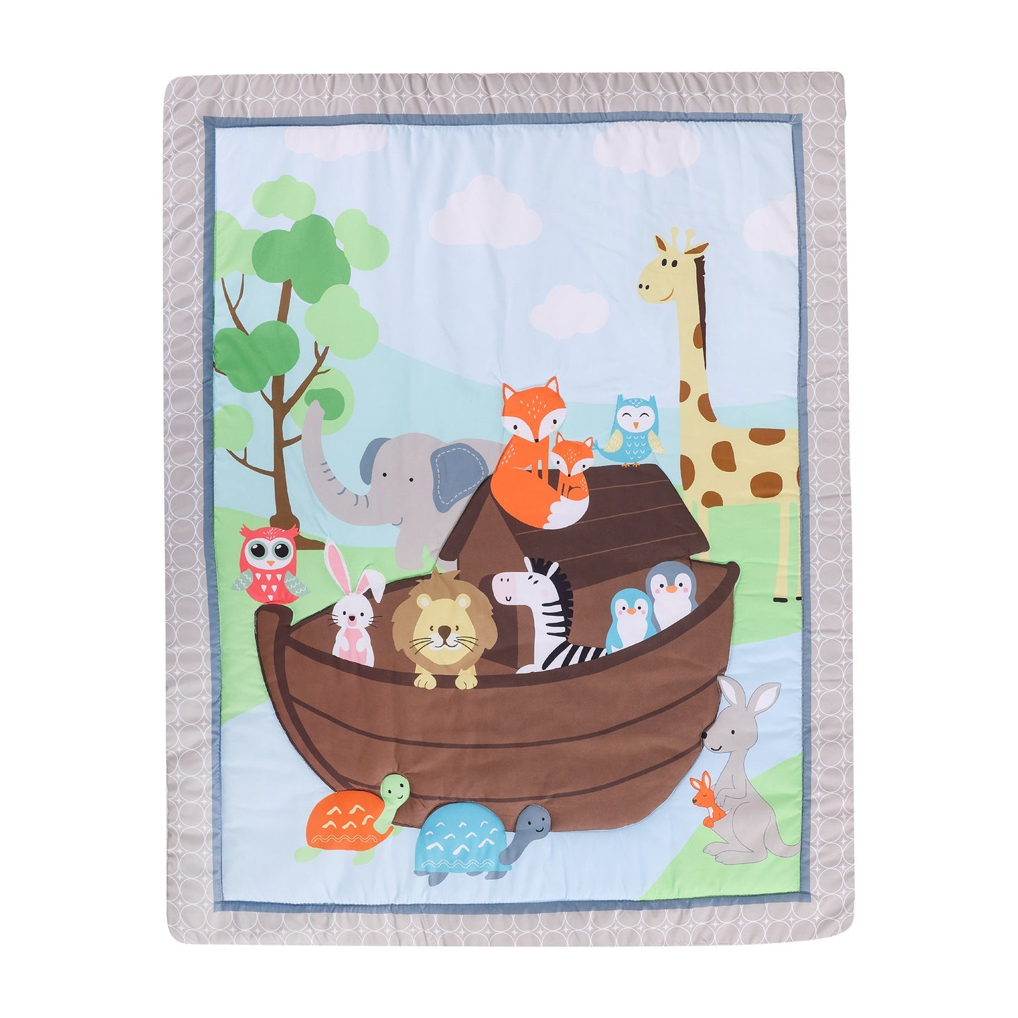 Château Élégance Bébé – Soft Crib Bedding Set for Baby (130 × 70 cm)