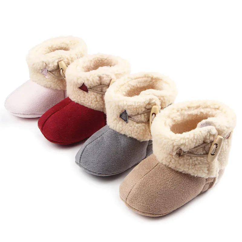 Château Élégance – Baby Winter Boots in Soft Shearling Look