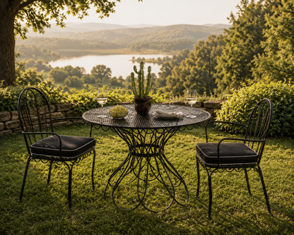 Château Élégance® Le Jardin Éternel™ – Luxury Patio Dining Set