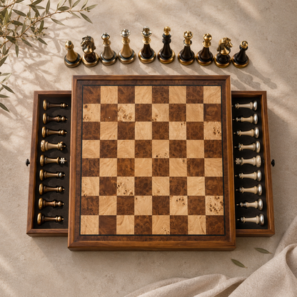 Château Élégance® Maison Héritage Chess Set