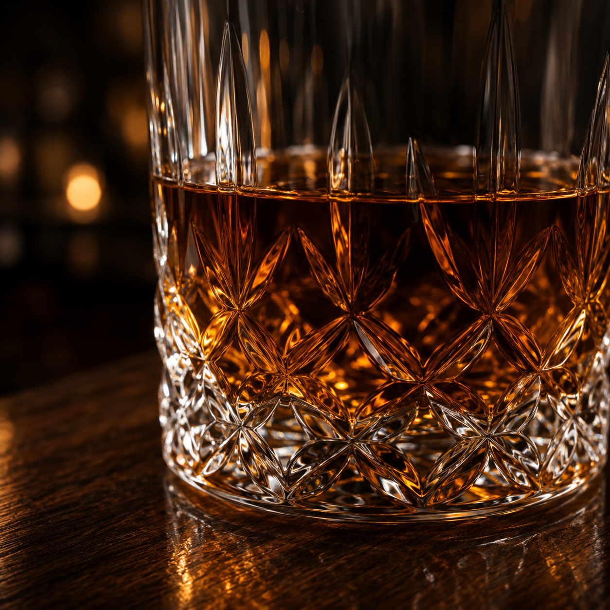 Château Élégance® Crown Cellar™ Men's Crystal Whisky Tumblers Set of 4