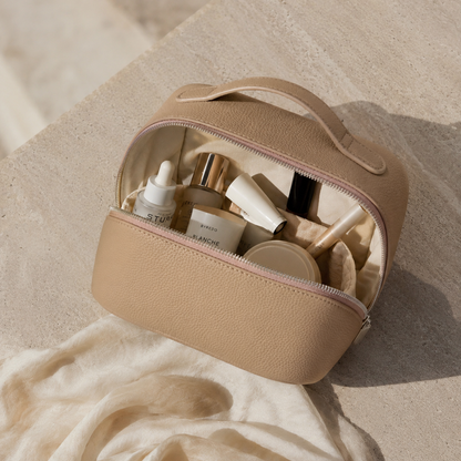 Élise Voyage™ Genuine Leather Vanity Case