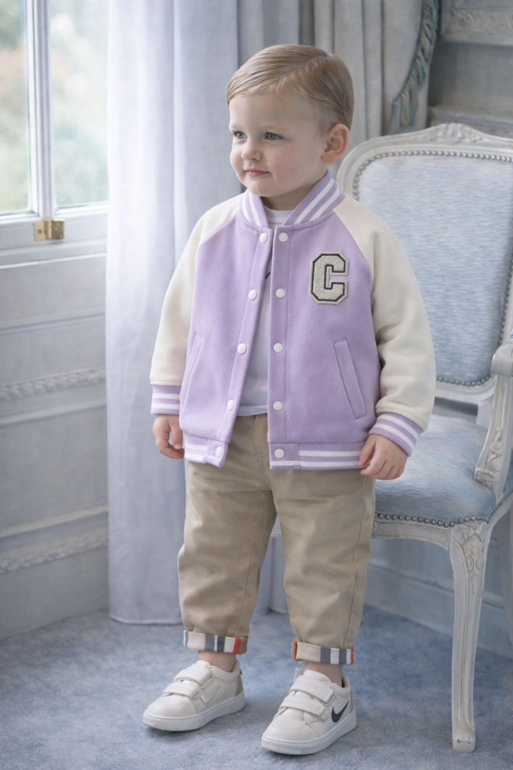 Le Petit Château – Children’s Varsity Jacket