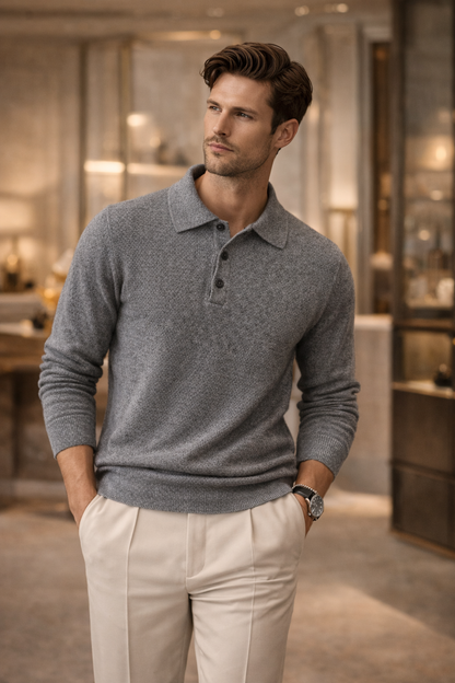 Lux Polo Knitwear