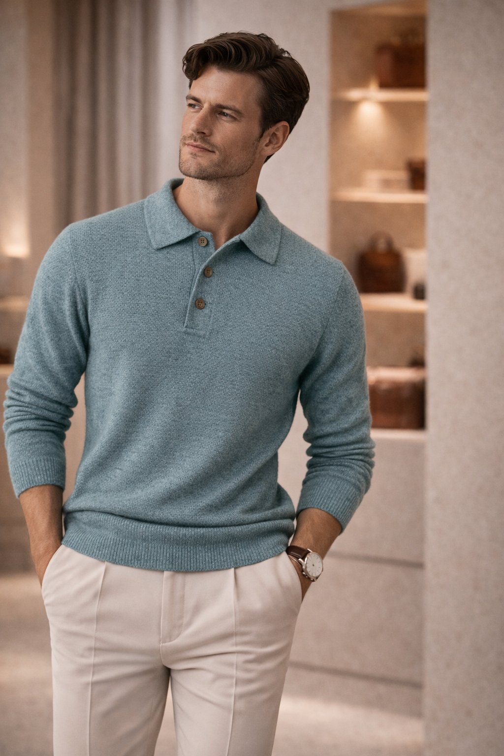 Lux Polo Knitwear