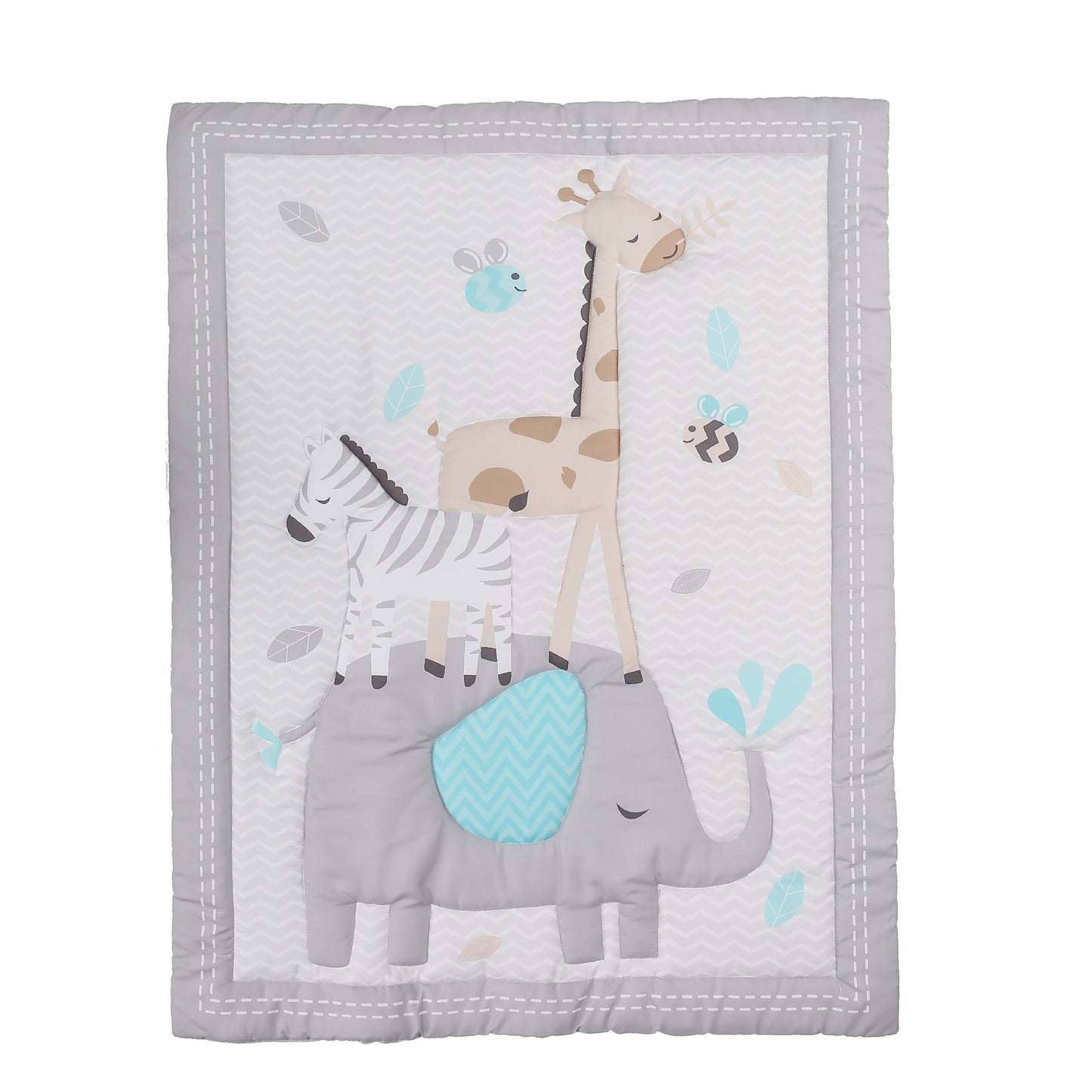 Château Élégance Bébé – Soft Crib Bedding Set for Baby (130 × 70 cm)