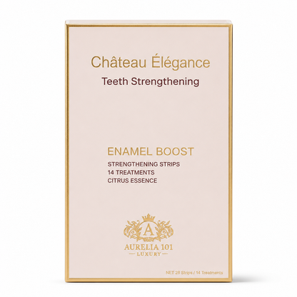 Château Élégance Enamel Boost Strengthening Strips – Citrus Essence