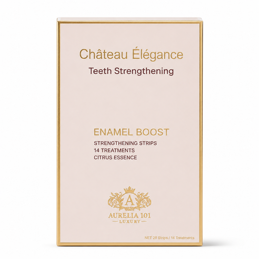 Château Élégance Enamel Boost Strengthening Strips – Citrus Essence