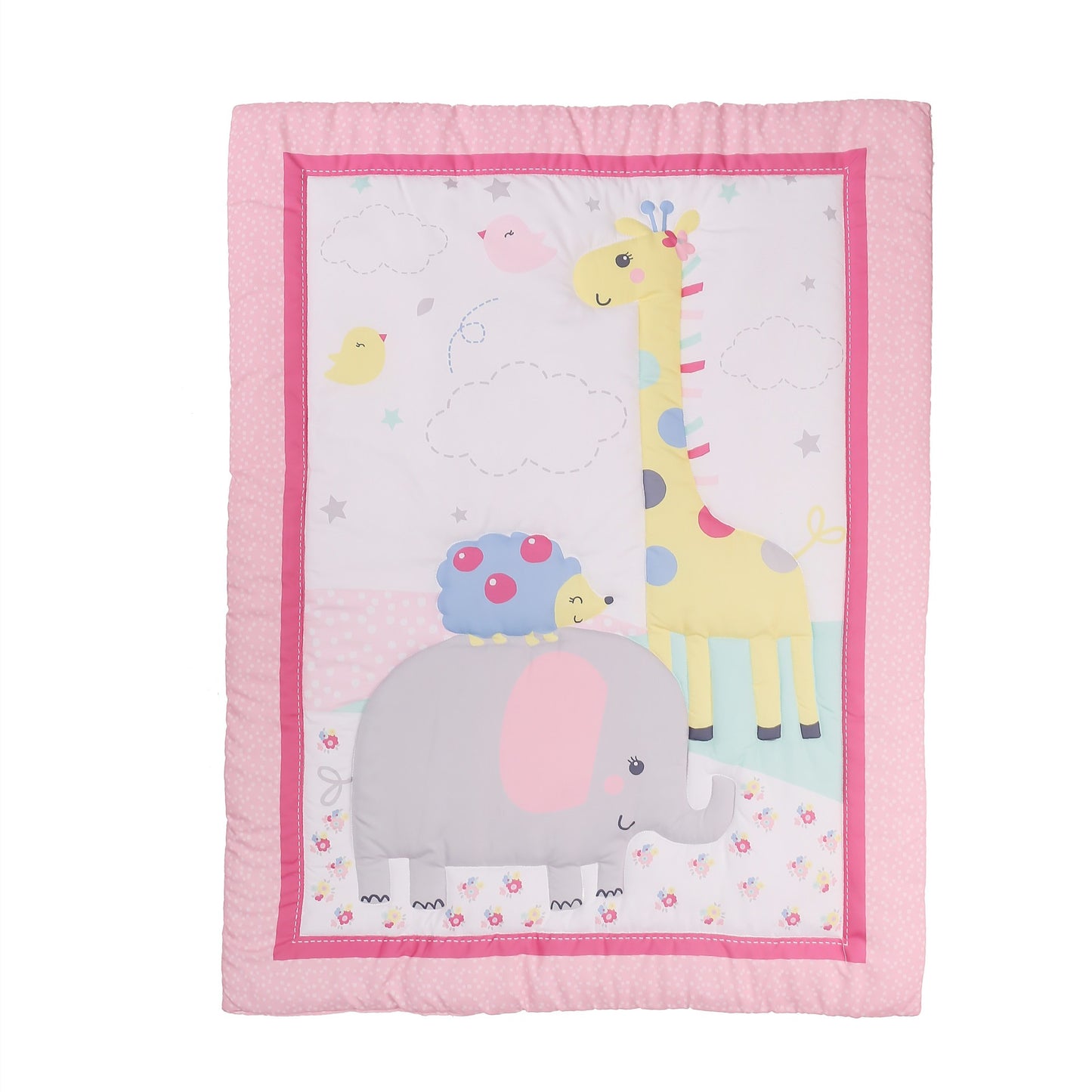 Château Élégance Bébé – Soft Crib Bedding Set for Baby (130 × 70 cm)