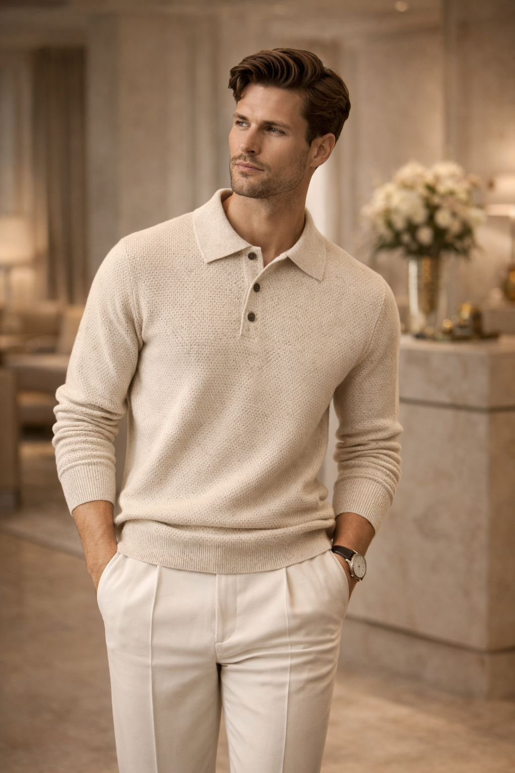 Lux Polo Knitwear