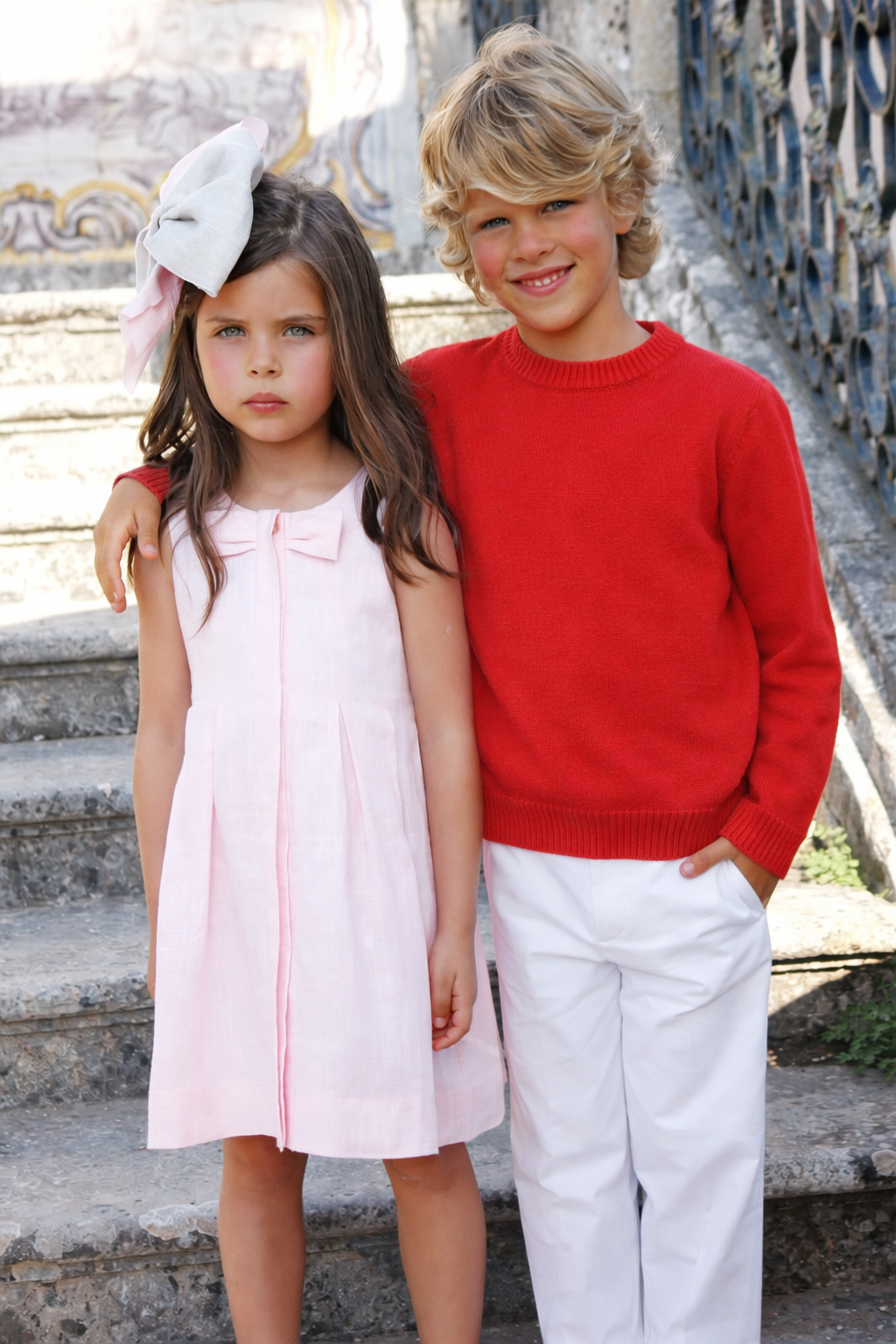 Petit Héritage™ – Pull Classique en Coton Fin