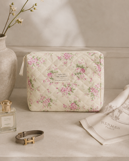 Maison Fleur™ Quilted Vanity Case