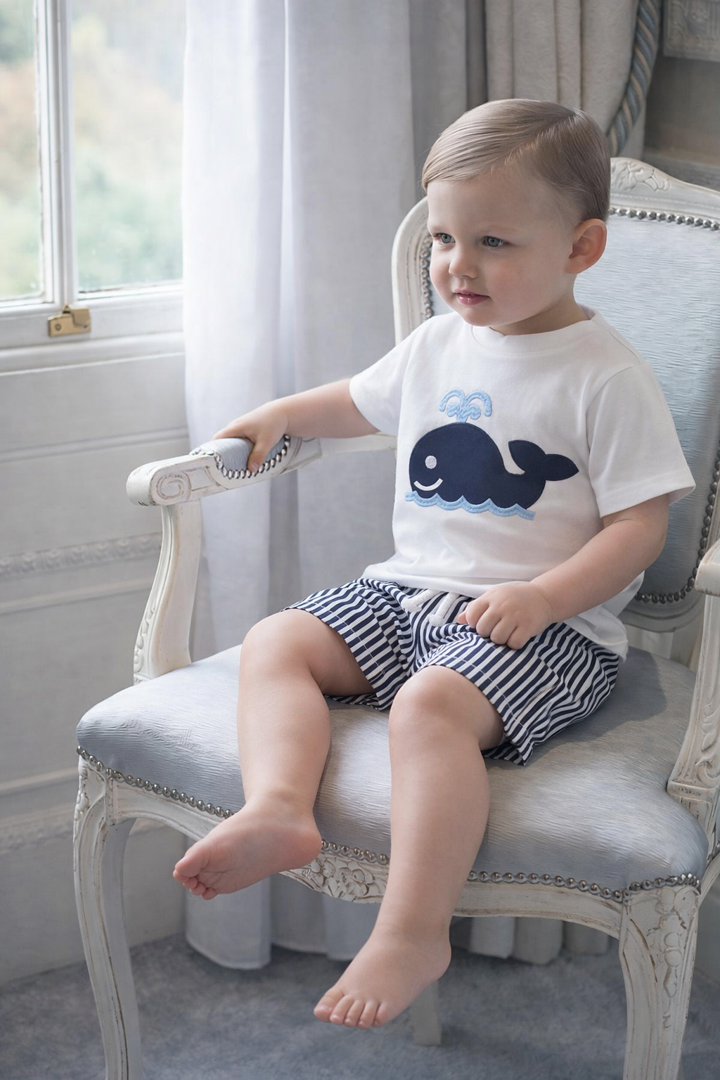 Le Petit Marin – Refined Summer Set for Baby Boys