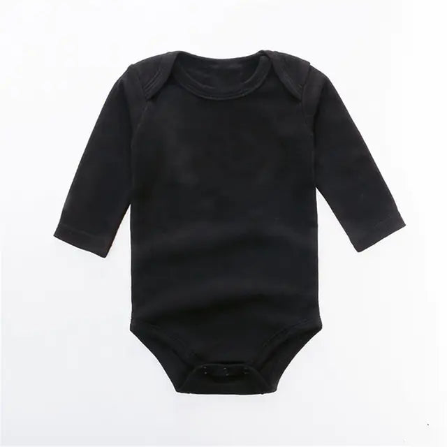 Petit Essentiel — Organic 100% Cotton Newborn Long Sleeve Romper