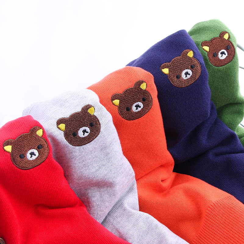 Château Élégance Petit Gabriel Kids Bear Knit Cardigan