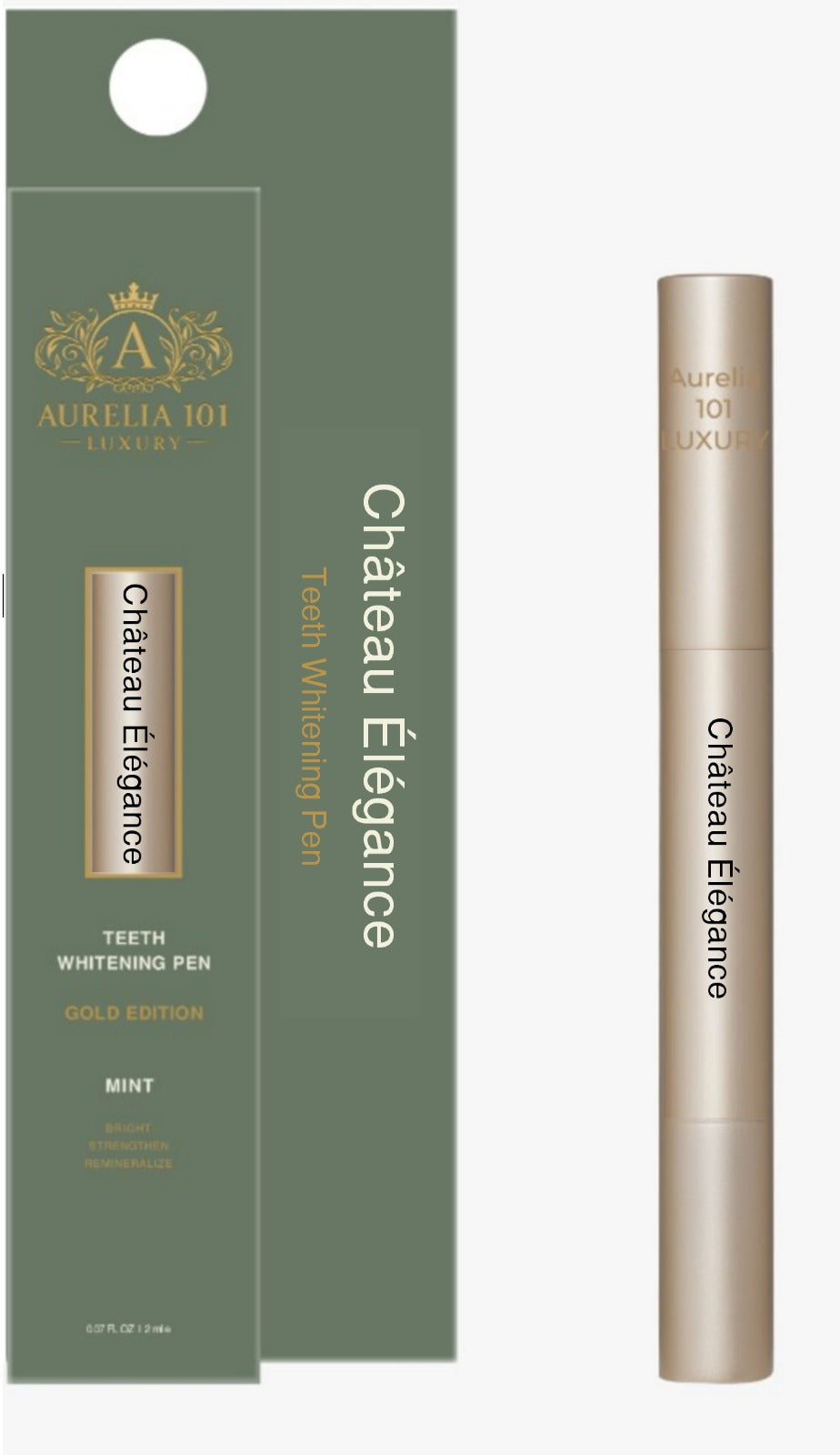 Zahnaufhellungsstift (Gold Edition) – Aurelia 101 SmileFix Or d'Or Luxusstift (2 ml)