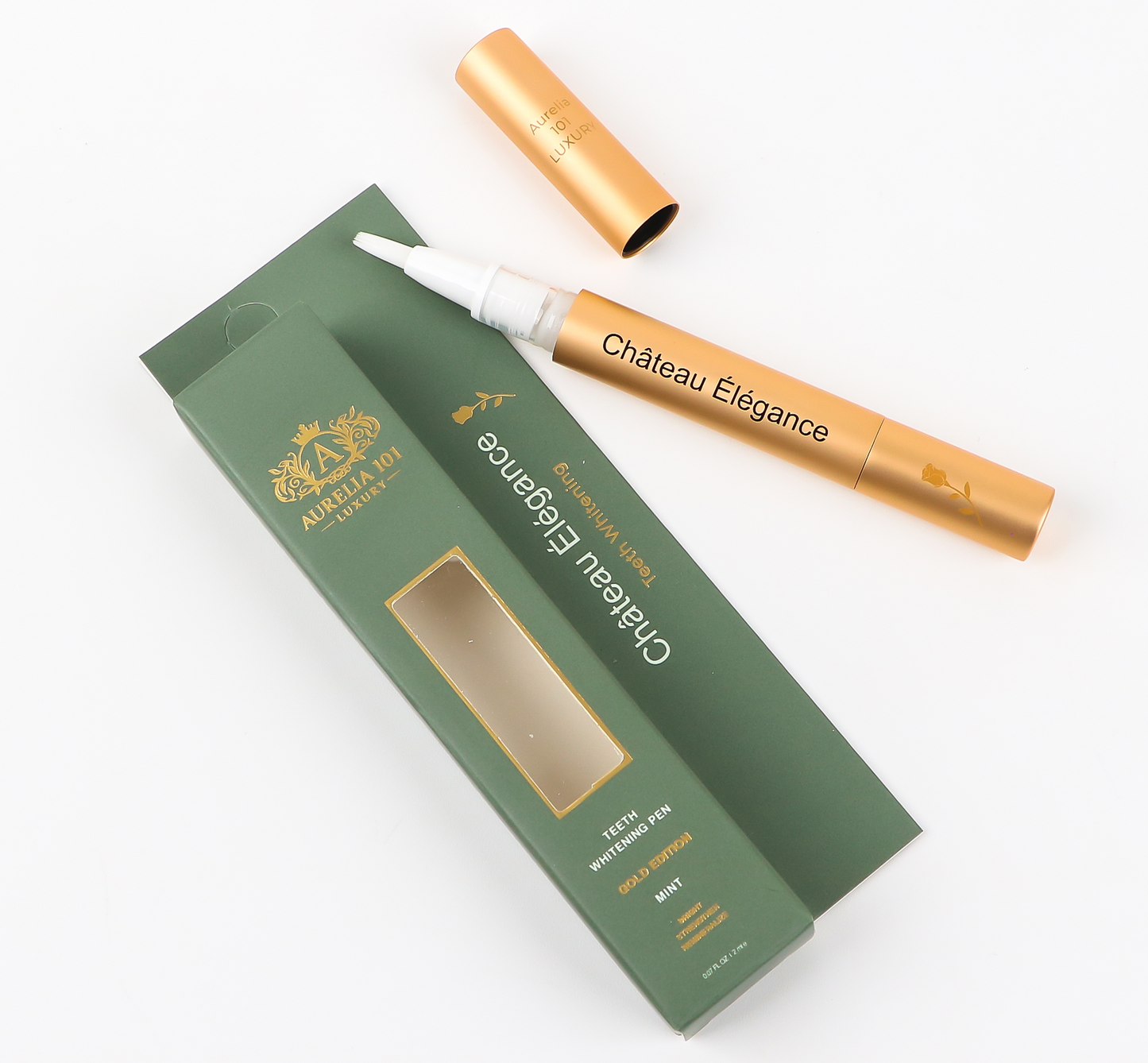 Élégance Teeth Whitening Pen – Gold Edition (2 ml)