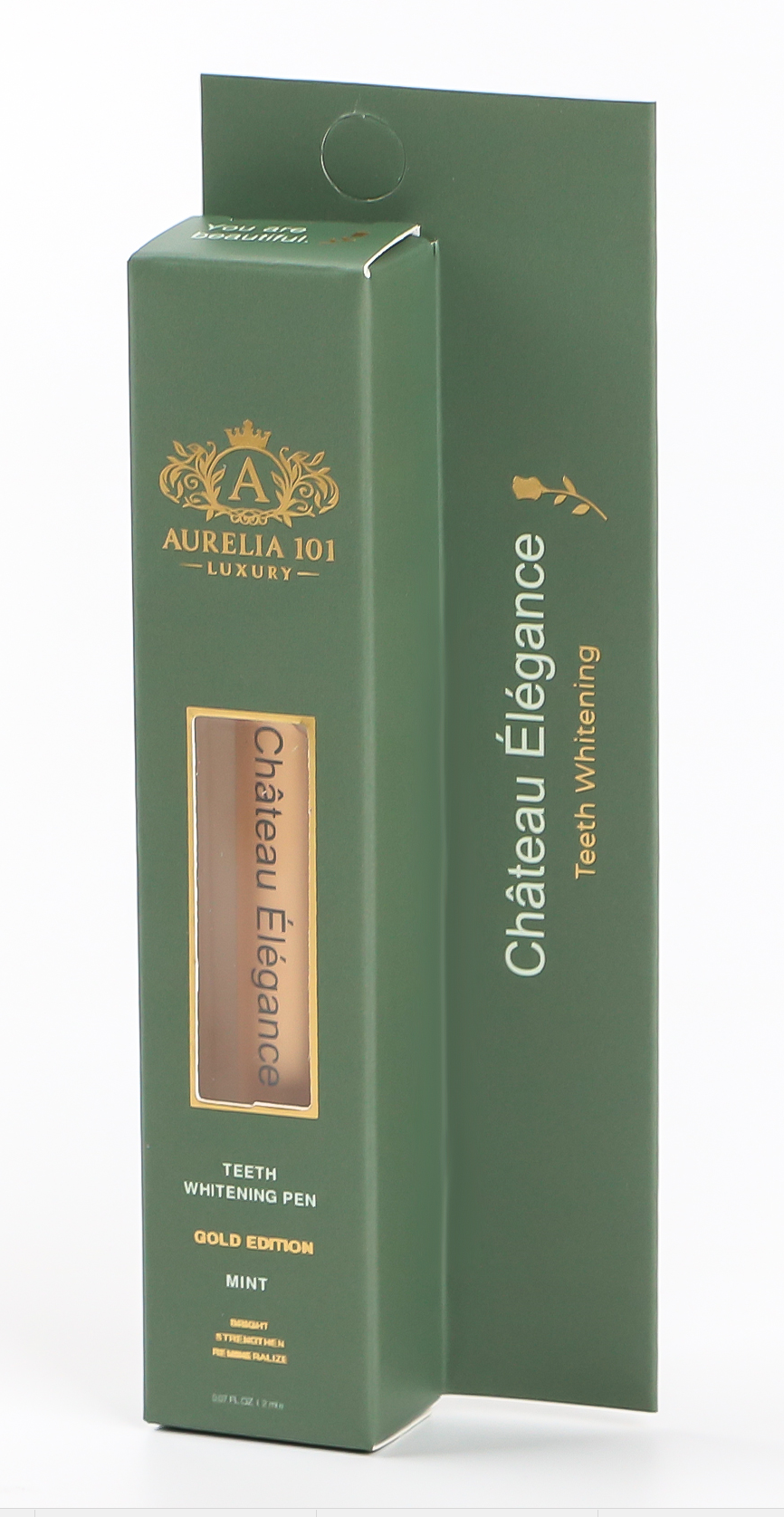 Élégance Teeth Whitening Pen – Gold Edition (2 ml)