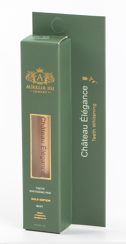 Élégance Teeth Whitening Pen – Gold Edition (2 ml)