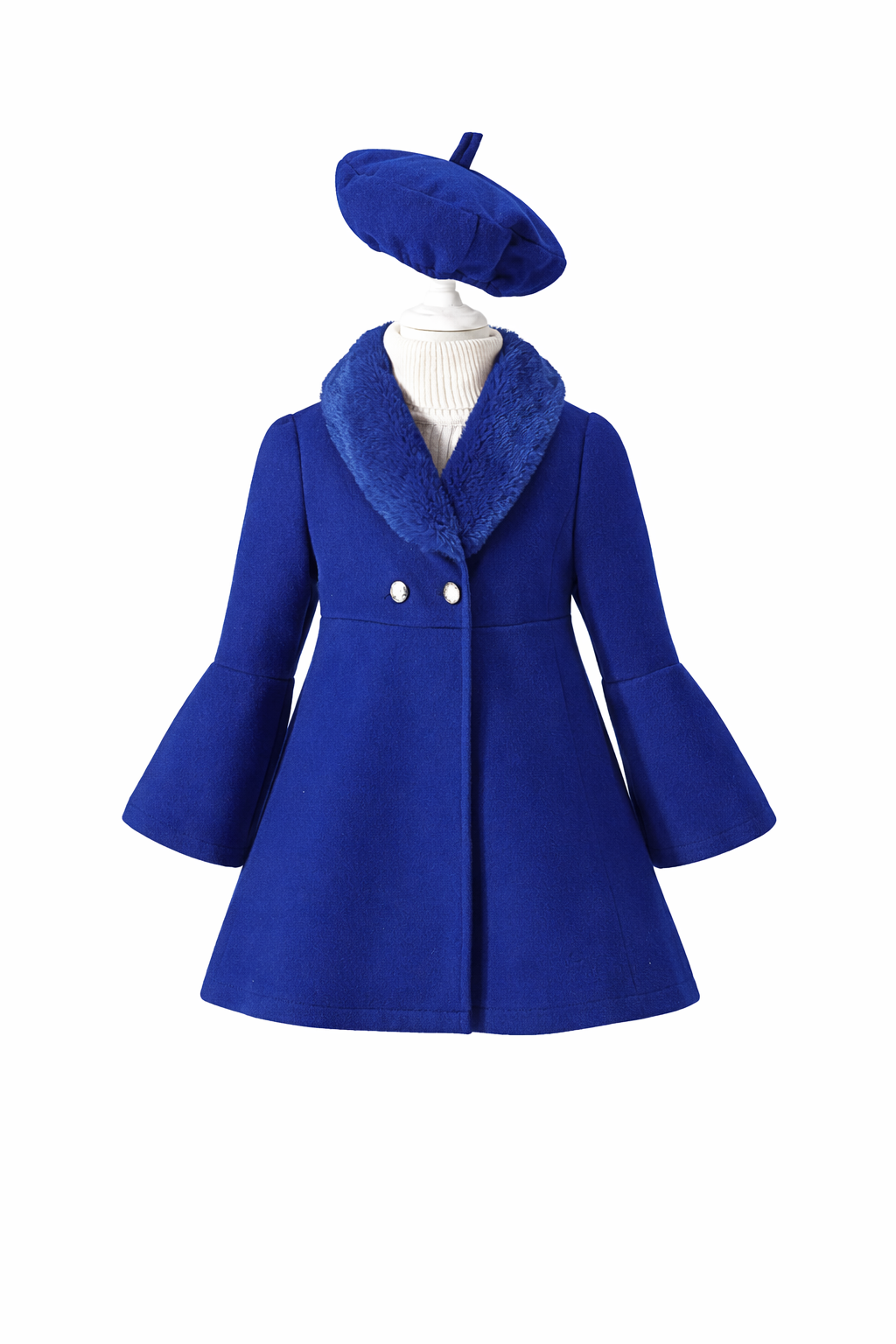 Le Manteau “Petit Alaia” Coat for Girls | Château Élégance