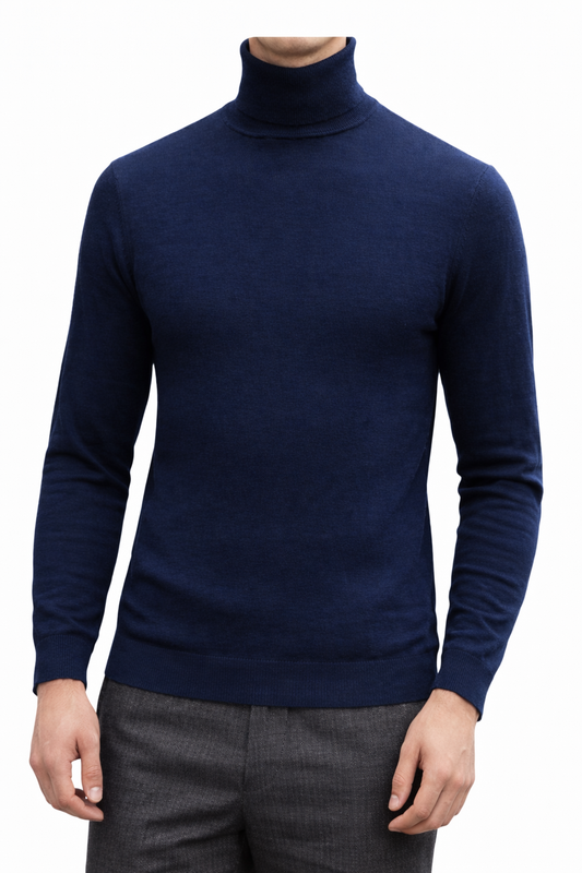 L’Essentiel Laurent · High-Neck Wool Sweater