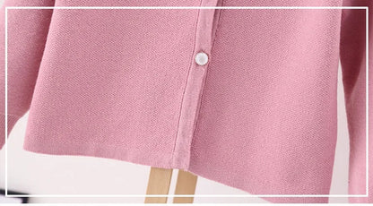 Château Élégance – Knit Dress with Bow Detail & Heritage Skirt