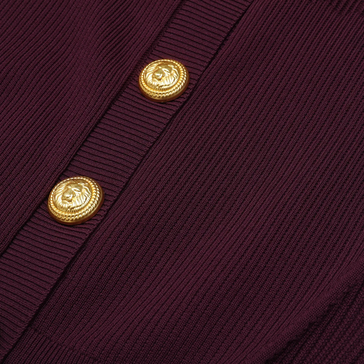 Mini Dress in Ribbed Pointelle Knit